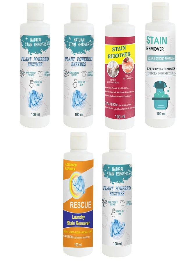 TOOVUS Stain Remover Combo Pack of Shirt (Pack of 2), Red, Doll, Orange and Shirt Stain Remover | Multi-Surface Cleaning Solution for Clothes, Fabrics, Upholstery (100 g Each) - Image 1